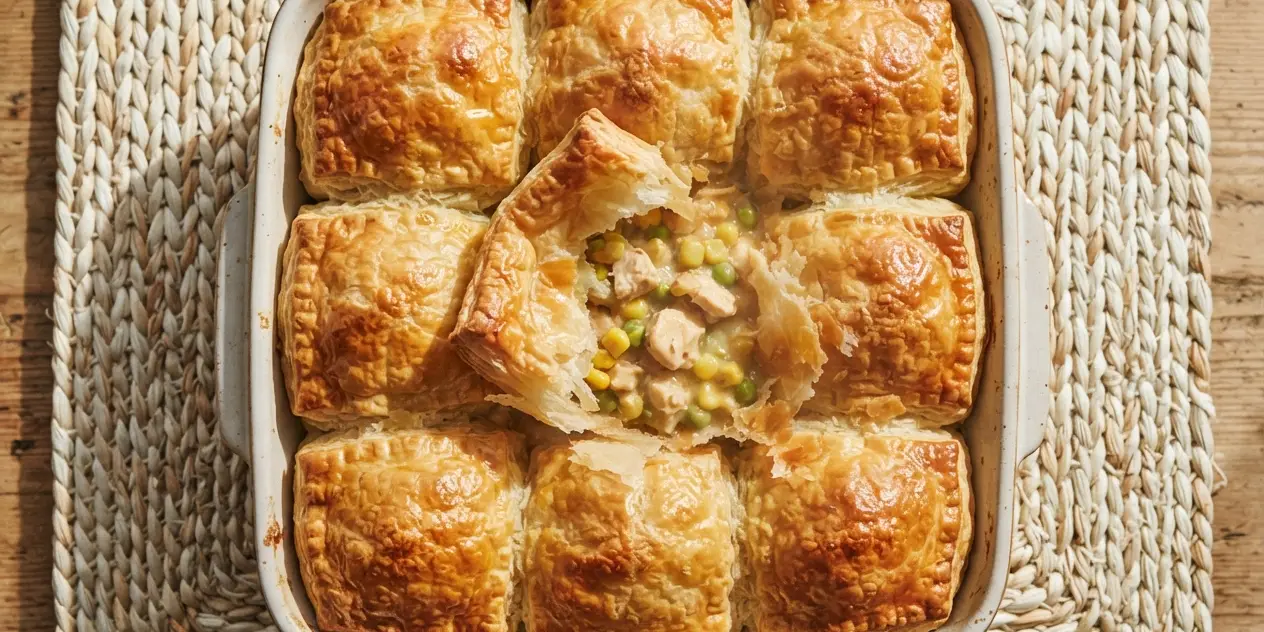 Chicken & Sweetcorn Pies
