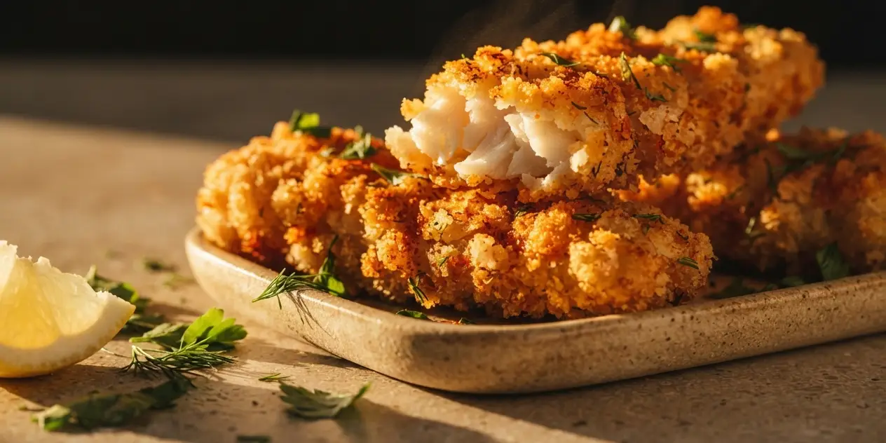 Crispy Fish Goujons with Smoked Paprika