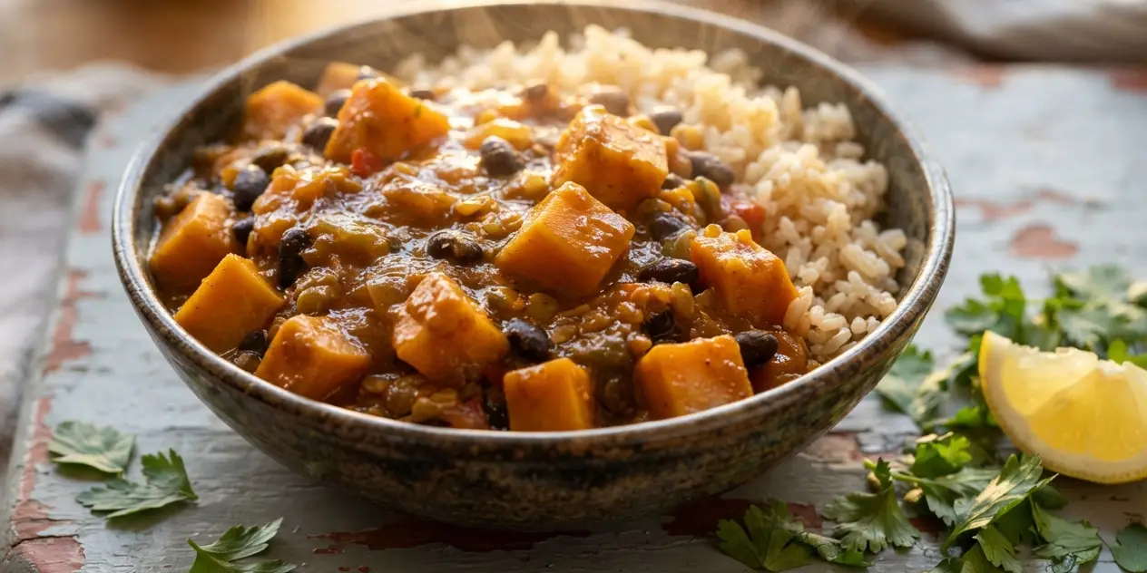 African Kumara & Peanut Stew