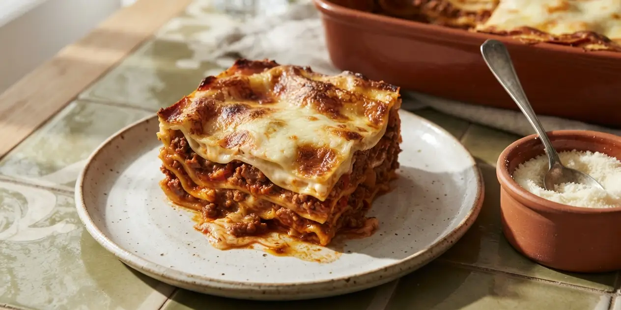 Beef Mince Lasagne with Classic Vegetable Ragu