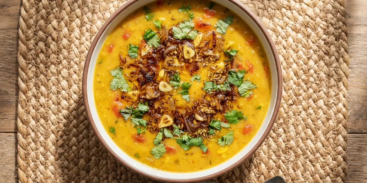 Spiced Lentil & Tomato Dal (One Pot)