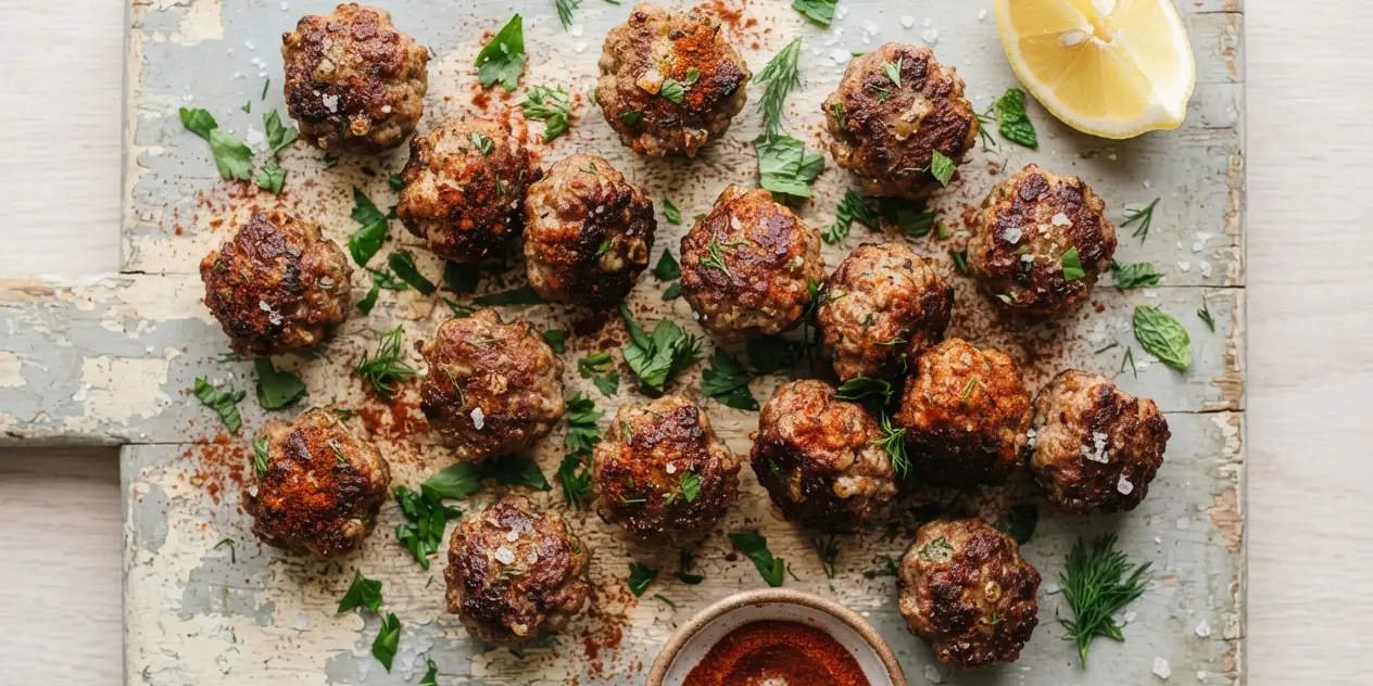Lamb and Paprika Meatballs