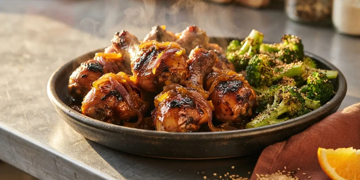Slow cooker marmalade chicken