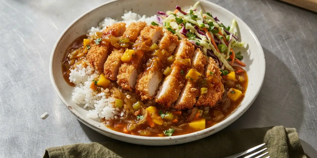 Air Fryer Butter Chicken Katsu
