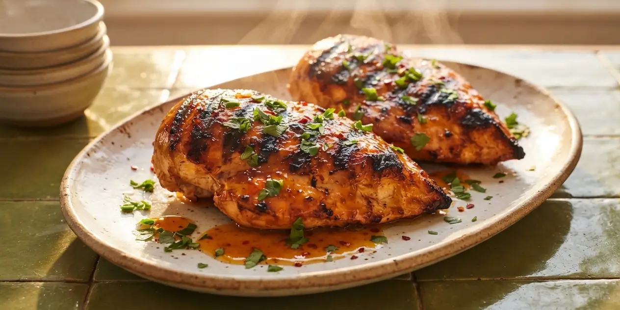 Orange Chilli Chicken Breast (BBQ)
