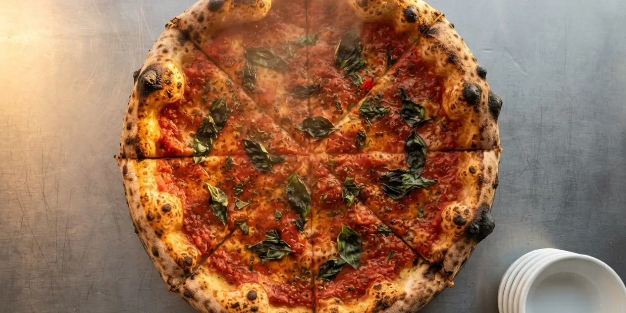 Garlic Tomato Pizza (BBQ)